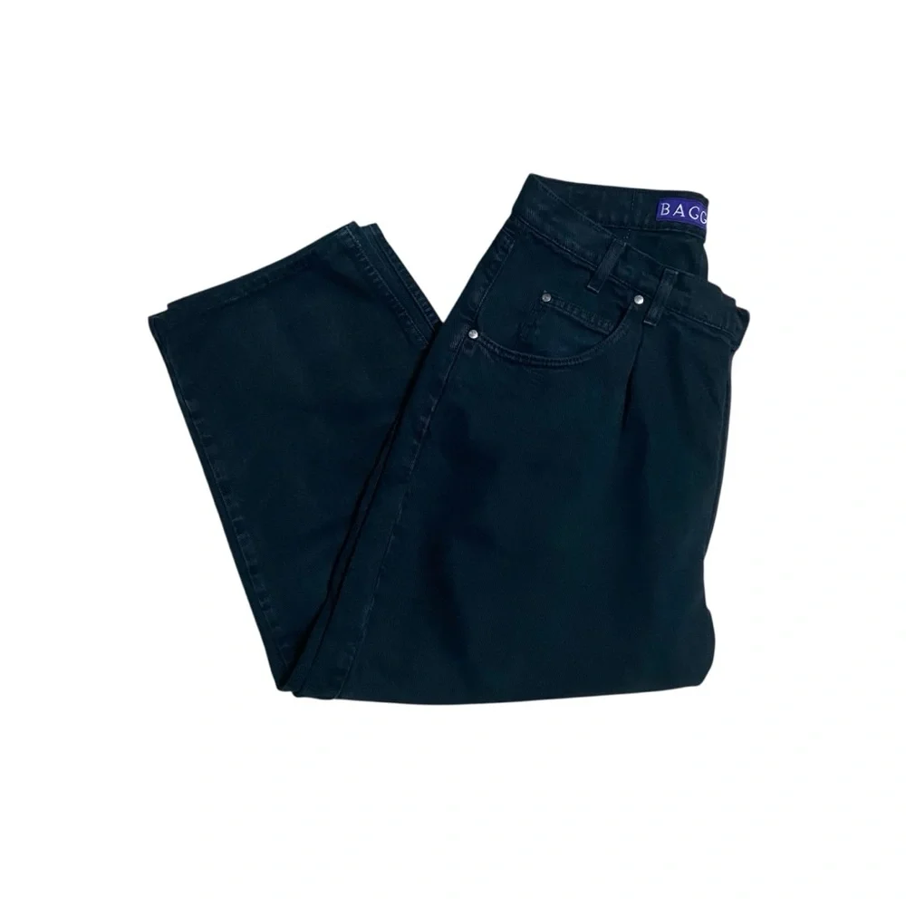 Vintage Levi’s SilverTab Purple Label 90s Baggy Black Jeans Y2K